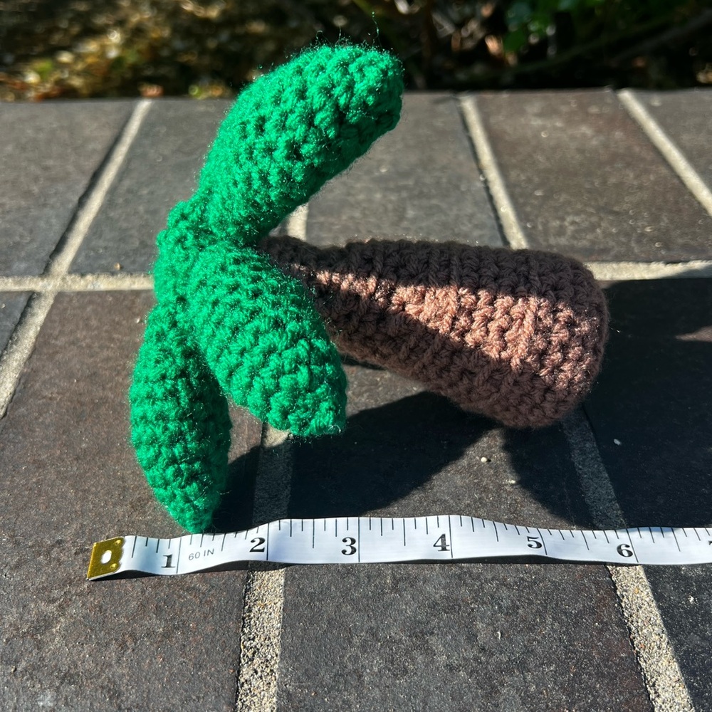 Hand Crocheted Summertime Palm Tree Plushie Decor! - Picture 5 of 10